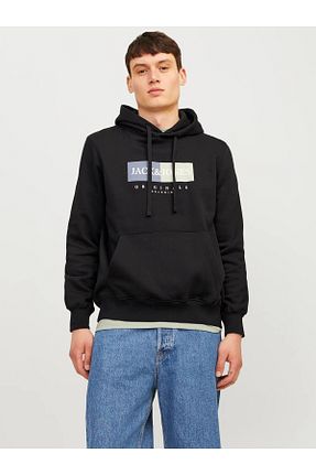 پلیور مشکی مردانه ساده Jack & Jones - کد 851710503