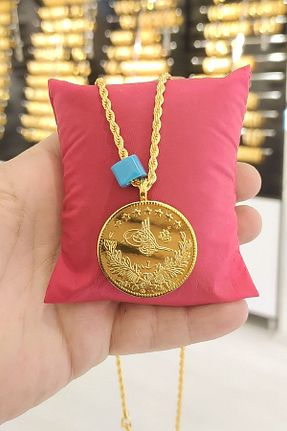 گردنبند جواهر طلائی زنانه روکش طلا Ceylin Gold - کد 380091446