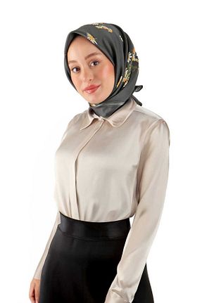 روسری طوسی İpek Tivil Bursa İpek - کد 851793301