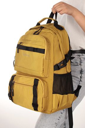 کیف مدرسه زرد زنانه پارچه ای YOUNG - کد 852042160