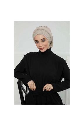 شال بژ زنانه کد 839655119