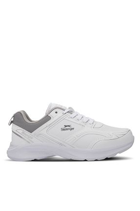 کفش اسنیکر سفید مردانه بند دار Slazenger - کد 852088273