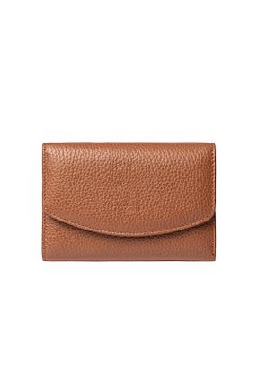 کیف پول قهوه ای زنانه سایز متوسط Guzini - کد 851696838