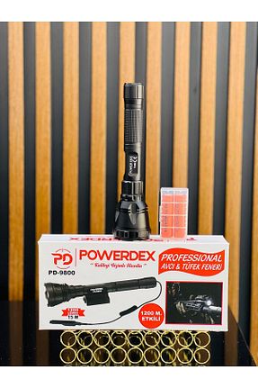 چراغ دستی مشکی powerdex - کد 810217789
