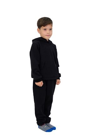 ست بالاتنه و پائین تنه مشکی بچه گانه بافت Nesskids - کد 851574144