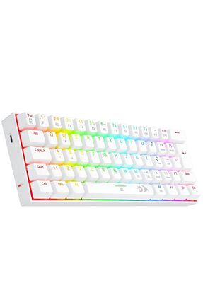 کیبورد گیمر سفید REDRAGON - کد 843531823