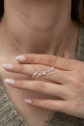 گردنبند نقره صورتی زنانه 925 عیار Agai Silver - کد 252071130