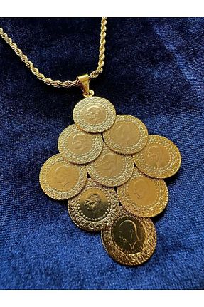 گردنبند جواهر طلائی زنانه روکش طلا Ralina - کد 851912680