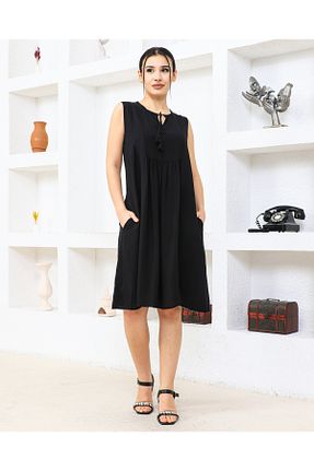 لباس مشکی زنانه بافتنی HANIMCA GİYİM - کد 851520263