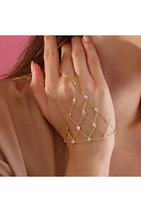 دستبند نقره سفید زنانه 925 عیار Queen Silver Jewelry - کد 851786294
