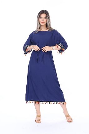 لباس سرمه ای زنانه بافتنی mervemoda - کد 834077775