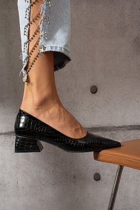 کفش پاشنه بلند کلاسیک مشکی زنانه کوروکو Zişan Shoes - کد 851610468