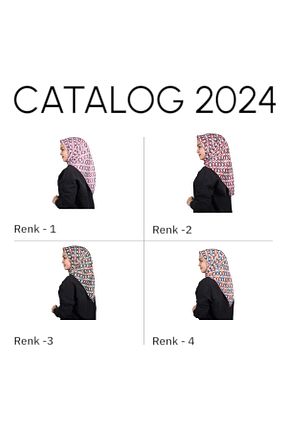 روسری سفید پلی استر Minelli - کد 851623068