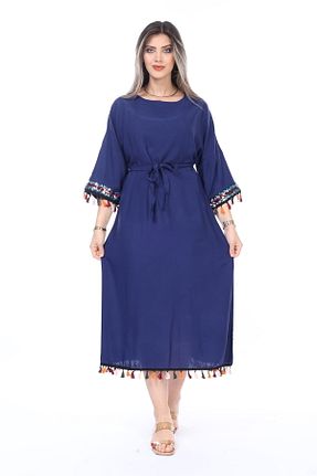 لباس سرمه ای زنانه بافتنی mervemoda - کد 834077775