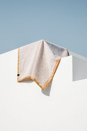 حوله زرد پنبه ای COTTONMANIA - کد 844262943