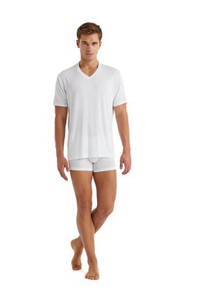 تیشرت سفید مردانه Relaxed Blackspade - کد 851689628