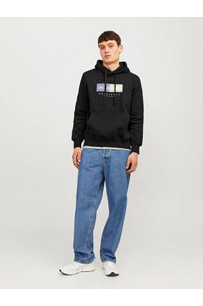 پلیور مشکی مردانه ساده Jack & Jones - کد 851710503