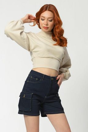 سوئیشرت بژ زنانه ساده Noori - کد 847859497