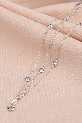 دستبند نقره بنفش زنانه 925 عیار KAR DİAMOND - کد 770370935