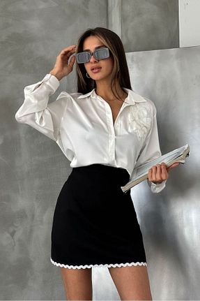 دامن مشکی زنانه بافتنی Genel Markalar - کد 843104092