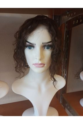 کلاه گیس قهوه ای زنانه Lgskozmetik - کد 758929866