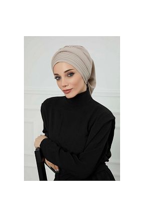 شال بژ زنانه کد 839655119