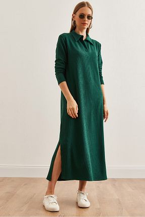 لباس سبز زنانه بافت Olalook - کد 852218992