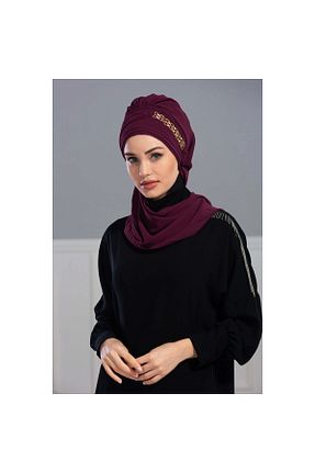 شال بنفش زنانه کد 835589504