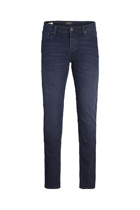 شلوار جین آبی مردانه پاچه تنگ Jack & Jones - کد 844089300