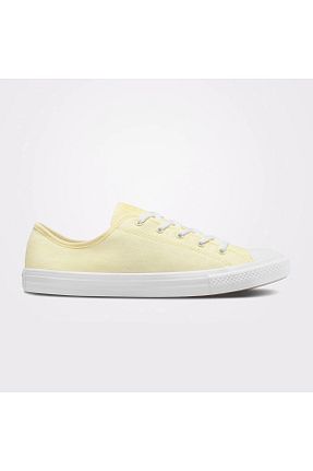 کفش اسنیکر زرد زنانه بند دار Converse - کد 827884297