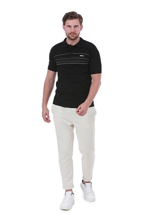 تیشرت مشکی مردانه اسلیم فیت WERRONİ - کد 851241853