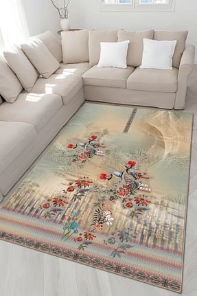 فرش رنگی قابل شستشو Rugs Modern Halı - کد 827374743