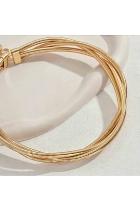 گردنبند استیل ( فولاد ) طلائی زنانه استیل (فولاد) SE Jewellery - کد 852210327