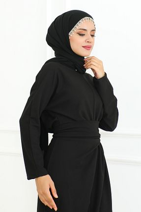 شال مشکی زنانه Medine İpeği Vent - کد 852241324