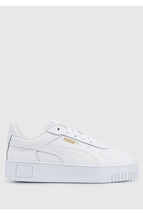کفش اسنیکر سفید زنانه بند دار Puma - کد 852431954