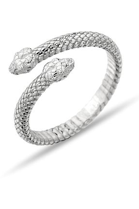 انگشتر نقره طوسی زنانه زیرکن Metay Silver - کد 852263264