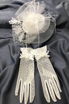 دستکش سفید زنانه Limelia - کد 852275832