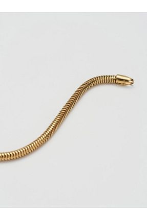گردنبند استیل ( فولاد ) طلائی زنانه استیل ضد زنگ neslyaccessories - کد 852313501