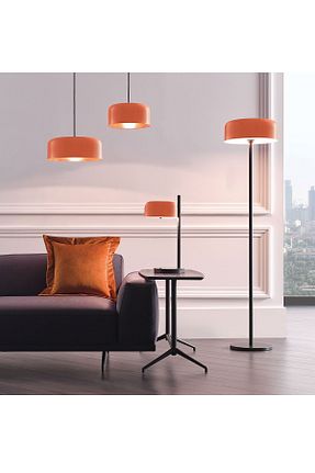 لامبادر نارنجی فلزی Enza Home - کد 84903482
