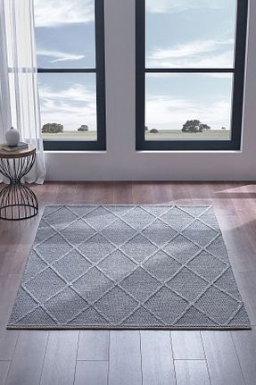 فرش طوسی EلیترDokuması Enza Home - کد 434639104