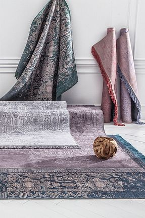 فرش سفید آنتی باکتریال Enza Home - کد 35491368