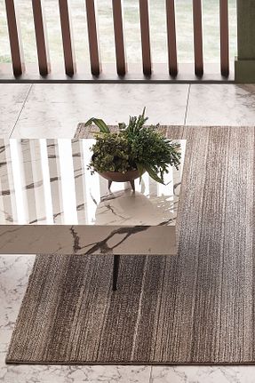 فرش طوسی آنتی آلرژی Enza Home - کد 65366614