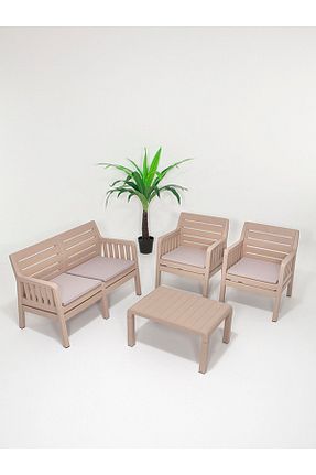 ست باغچه بژ پلاستیک MOBETTO - کد 131377785