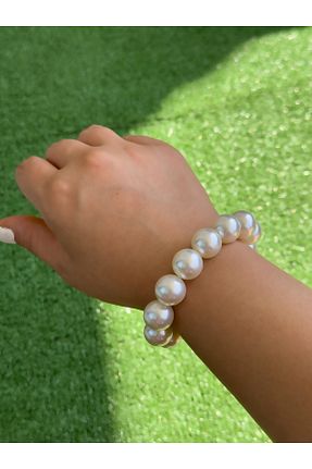 دستبند مروارید سفید Hicrans Takı - کد 852121336