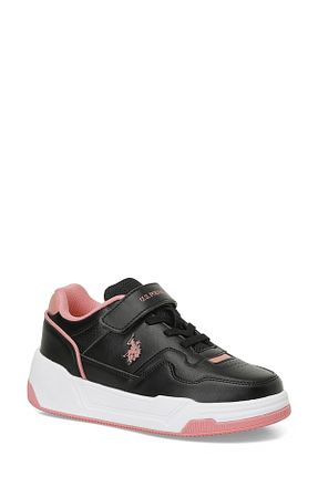 کفش اسنیکر مشکی بچه گانه بند دار U.S. Polo Assn. - کد 852255083