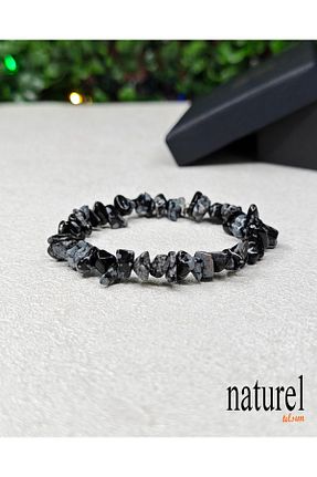 دستبند جواهر رنگی زنانه سنگ طبیعی Naturel Tılsım - کد 456034068