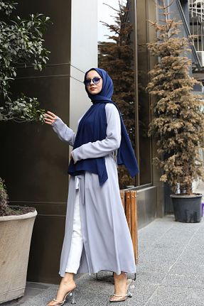 رویه حجاب طوسی زنانه کلوش Pieef - کد 852165912