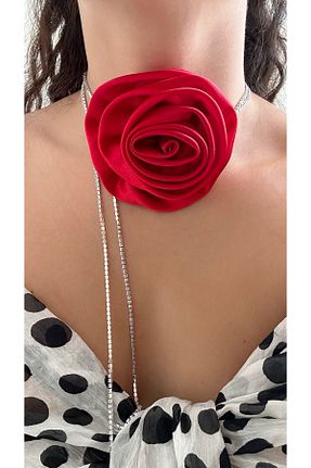 گردنبند جواهر قرمز زنانه سنگ Âlâ Atelier - کد 852196251