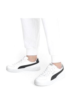 کفش اسنیکر سفید زنانه بند دار Puma - کد 852431446