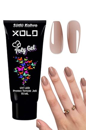 لاک ناخن دائمی قهوه ای Xolo - کد 852254172